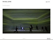 Tablet Screenshot of michaellevinestudio.com